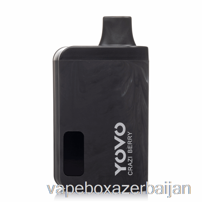 Vape Box Azerbaijan Yovo JB8000 Disposable Crazi Berry